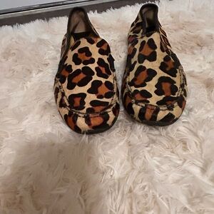 Vaneli Leopard Print Flats